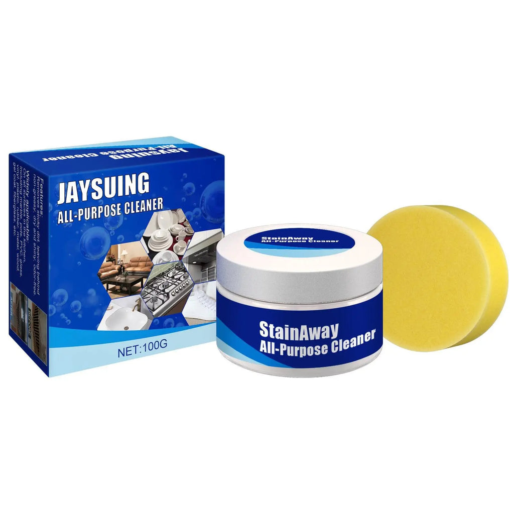 Heavy Oil Stain Remover Magic Degreaser Pot Bottom Polish Cleaner Stainless Steel Rust Remover Kitchen All Purpose Cleaner Paste Qme 100g kit Boxed