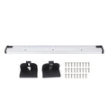 RV Table Wall Mount Bracket RV Table Rail Stable Support Enduring 20in Versatile Aluminum Alloy with Buckles for Motorhome Qme 20INCH