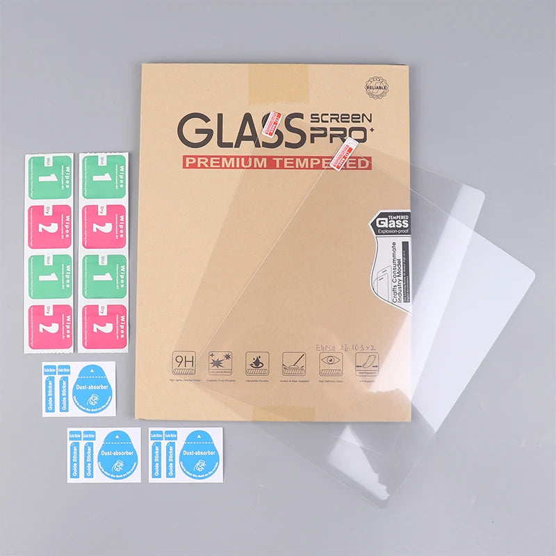 6 7 Screen Protector Anti Shockproof Tempered Glass Bubble KOBO Clara Qme KoboElipsa 2E10inch
