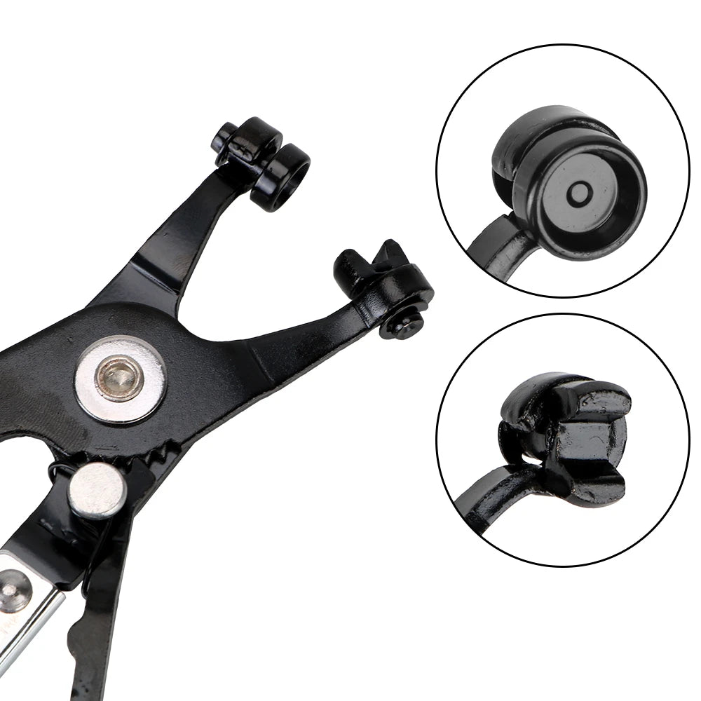 Auto Pliers Removal Tools for Water Pipe Hose Flat Band Ring Tube Clamps Repair Kit Motorcycle Truck Trailer Car Accessories Qme
