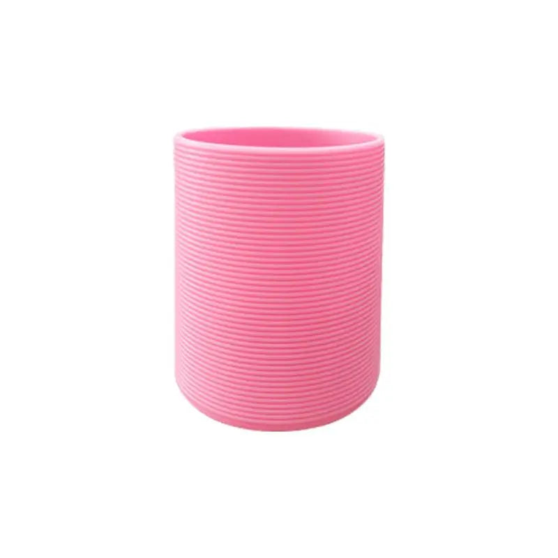 6 5 Insulated Silicone Protective Sleeve Water Bottle Anti-slip Qme Dark pink