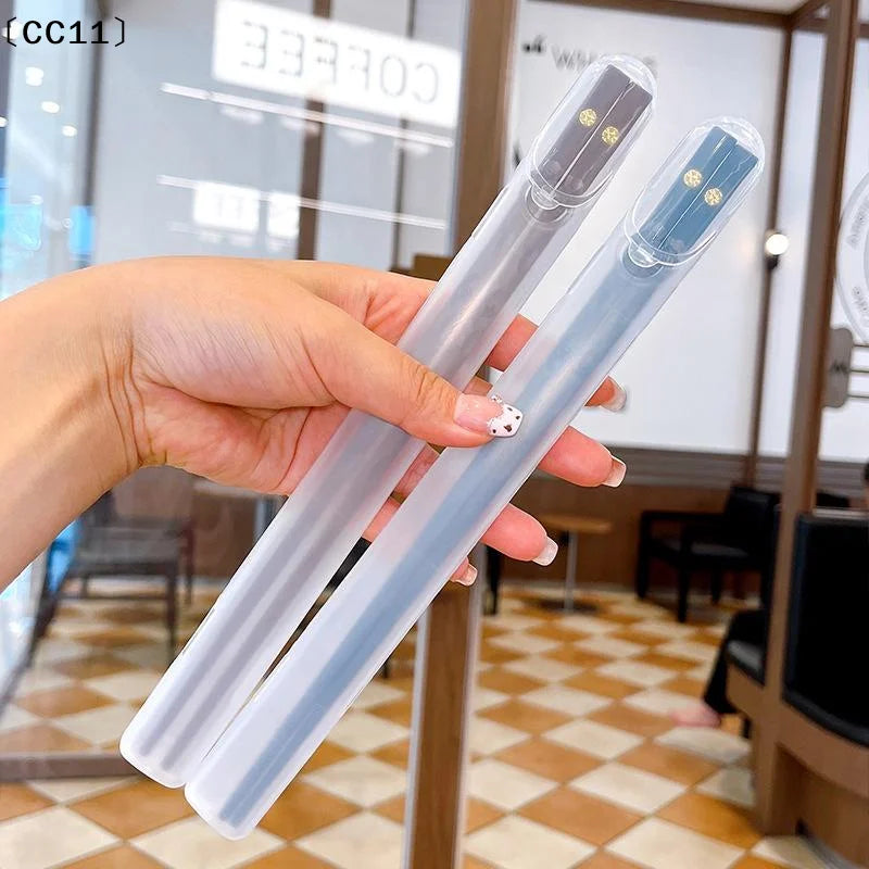 Portable Japanese Chinese Chopsticks Sushi Non-slip Sticks Reusable Qme
