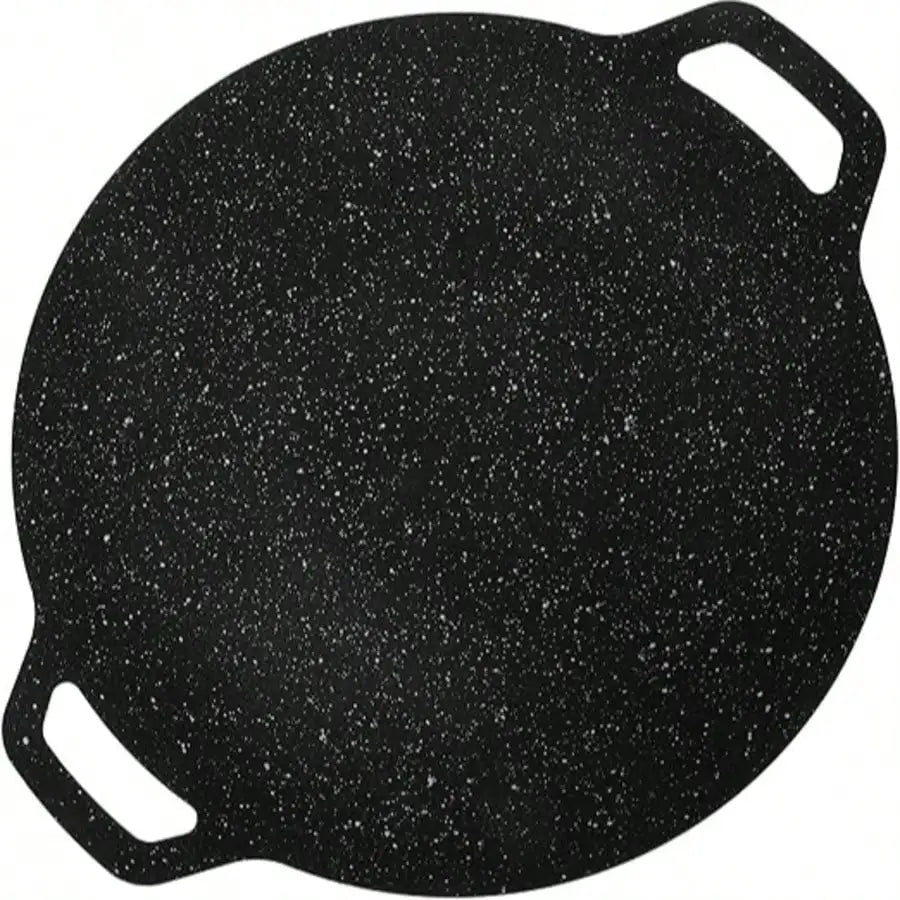 Non Stick Barbecue Baking Tray Thick Korean Black Vermiculite Coated Qme