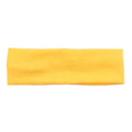 Simple Hairband Elastic Sports Headbands Headdress Quick Dry Workout Qme Gold 36pcs