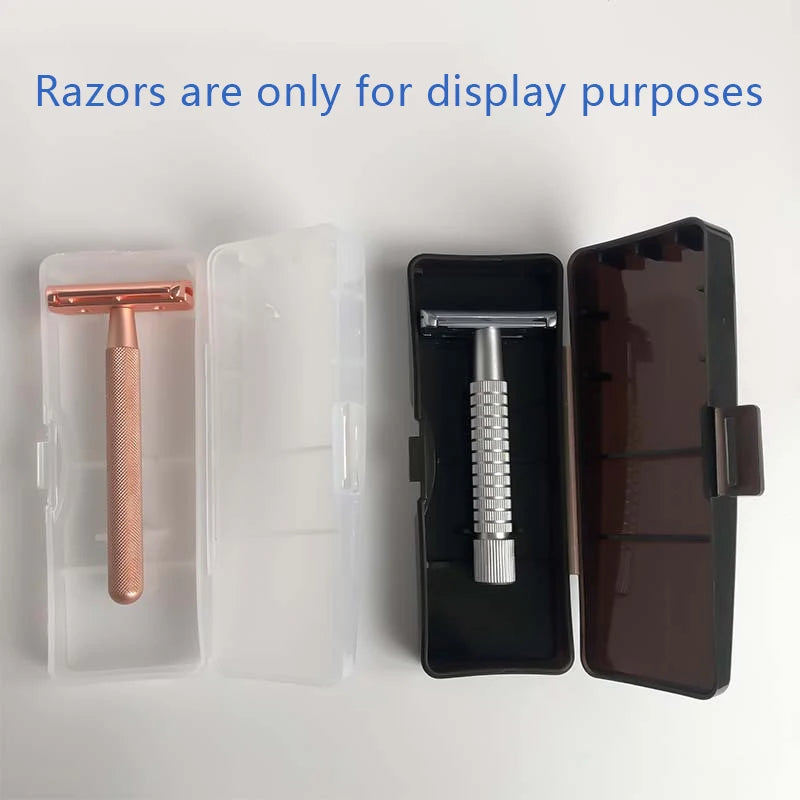 Eco-friendly PP Shaving Box Men Universal Shaver Storage Handle Full Qme