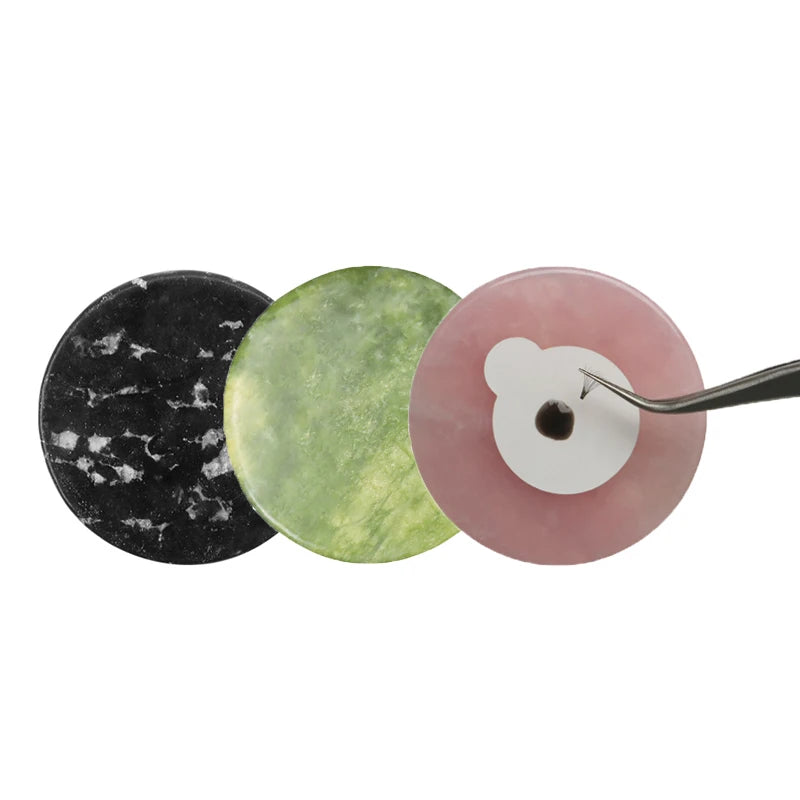 Glue Adhesive Pallet Crystal Jade Stone Holder Grafting Tool Lash Qme Black China Mainland