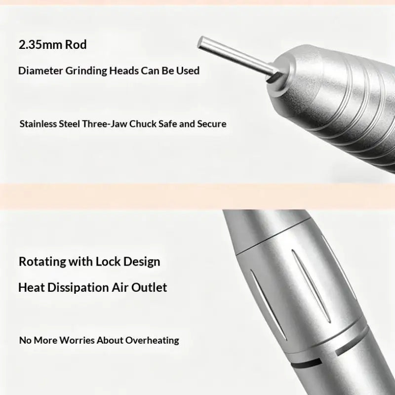 Low Noise Electric Portable Nail Drill Machine Rechargeable Sander Qme