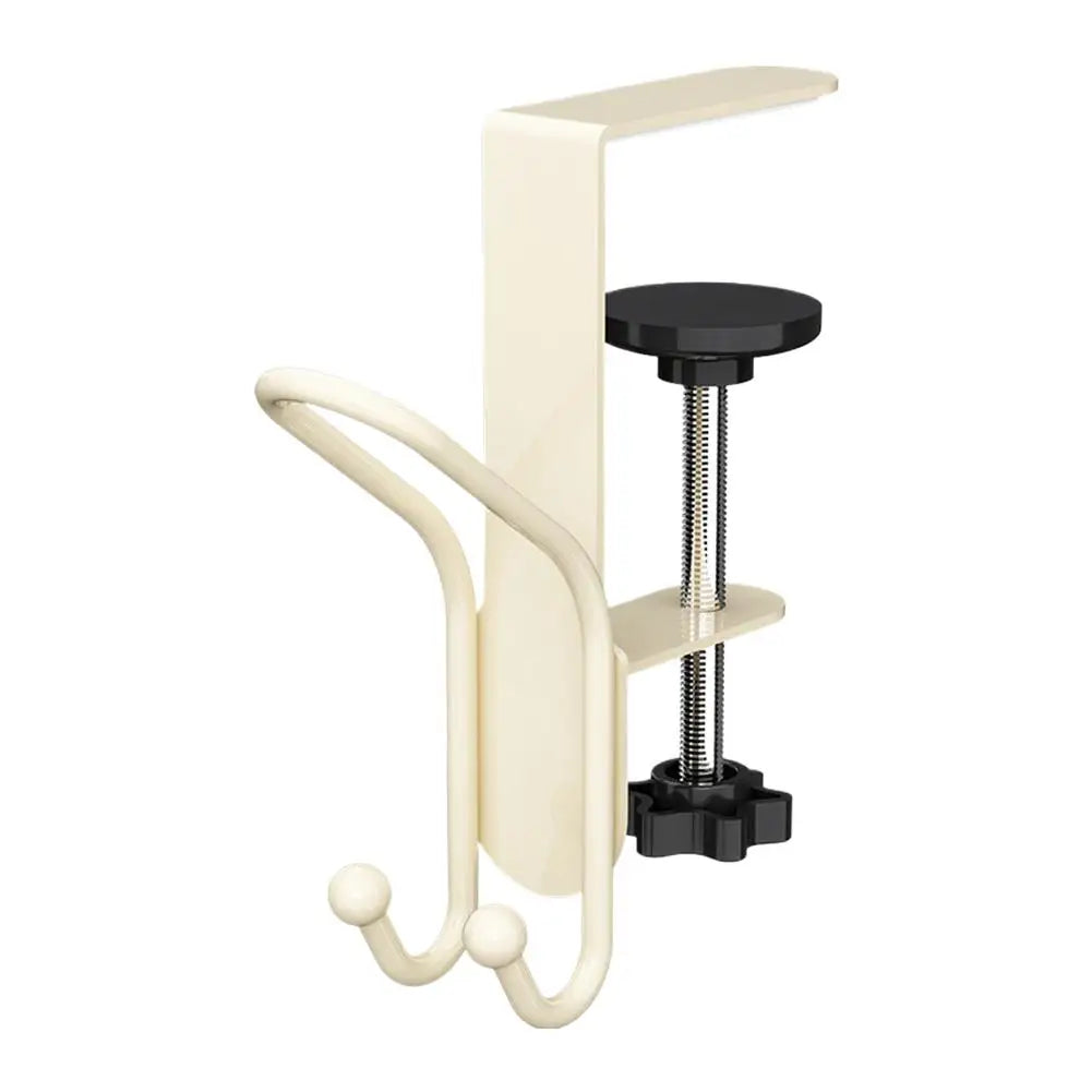 Portable Hanging Bag Hook Student Desk Side Hanging bag Artifact Removable mobile Handbag Holders Multi-functional Table Hook Qme B