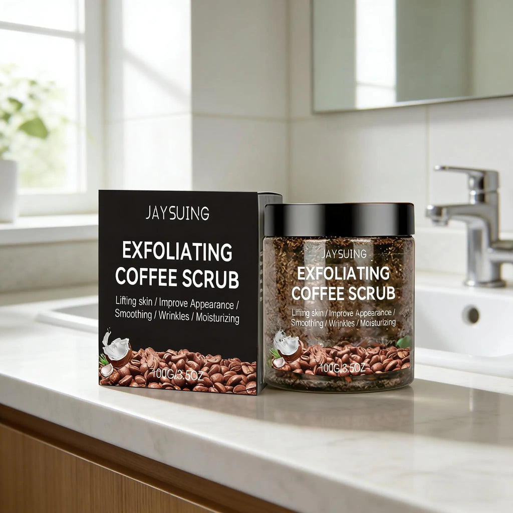 Coffee Exfoliating Scrub Remove Dead Skin Cleaning Smooth Moisturizing Body Brighten Skin Tone Nourish Scrub Suitable Whole Body Qme