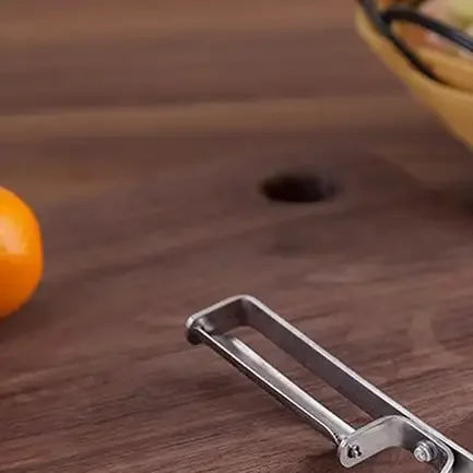 Stainless Steel Vegetable Fruit Peeler Multi-function Potato Carrot Peeling Knife Kitchen Gadgets Thickened Handle Easy To Clean Qme
