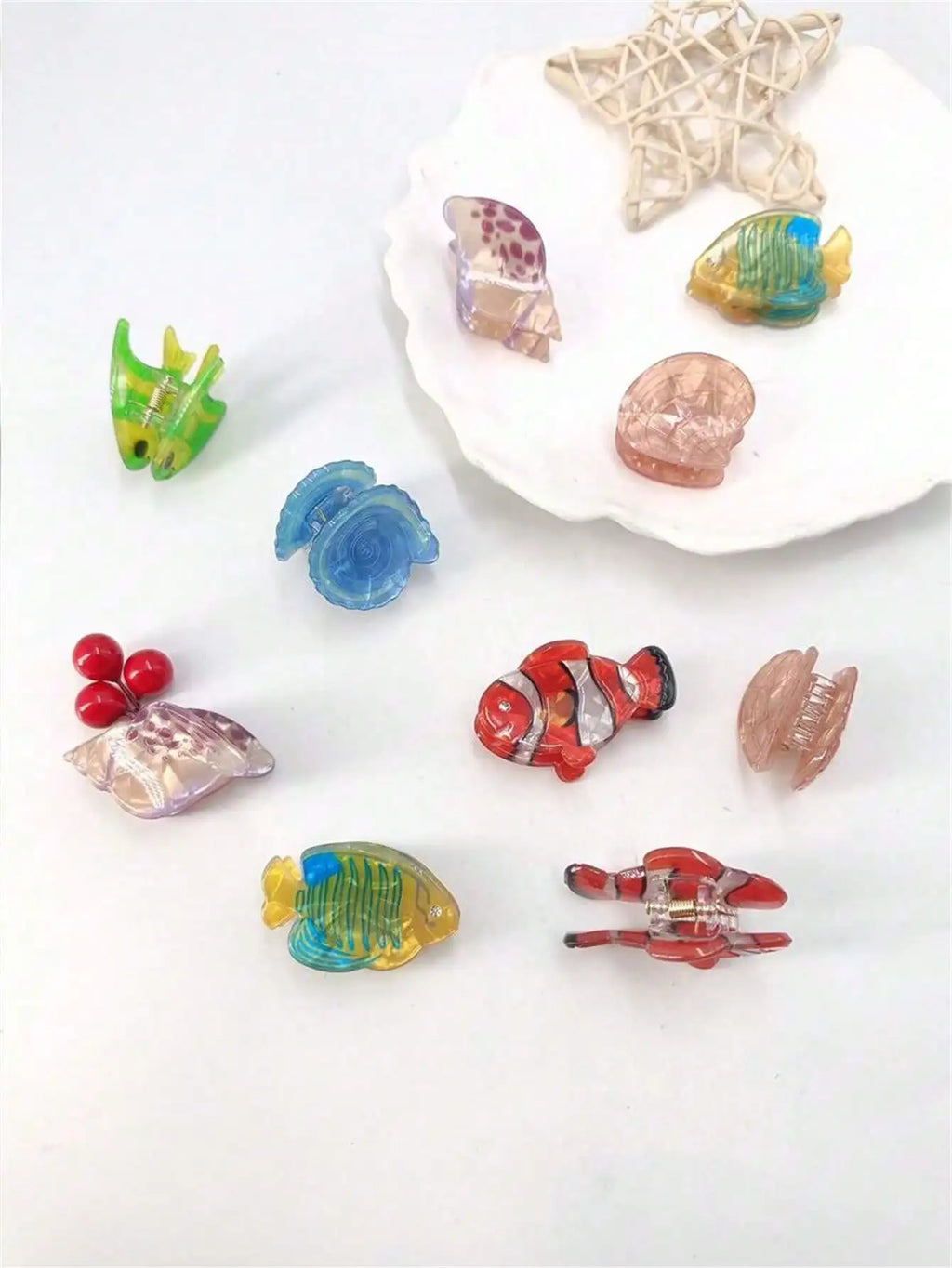 Animal Design Elegant Acetate Hair Claw Accessory Suitable Daily Wear Qme