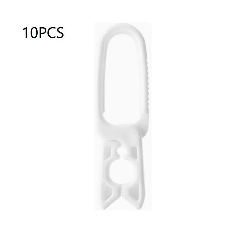 10/20PCS Clothespins Hanging Peg Clip Plastic Hangers Rack Laundry Clothes Pegs Clamps Towel Clothing Hat Clip Home Storage Hook Qme White 10PCS