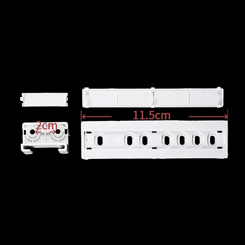 Embedded Refrigerator Slide Rail For Fridge Door Slide Rail Mounting Kit Refrigerator Door Sliding Guide Moving Slide Qme