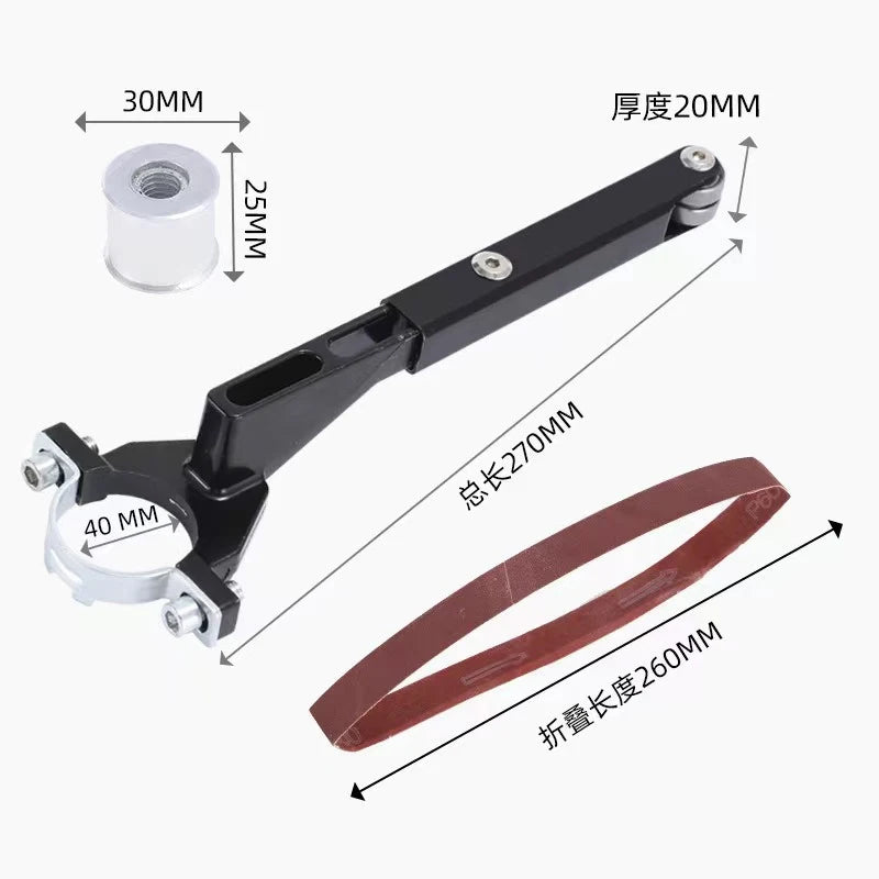 Angle Grinder Belt Sander Converter Sanding Adapter M10 M14 100 115 Qme A 1 SET