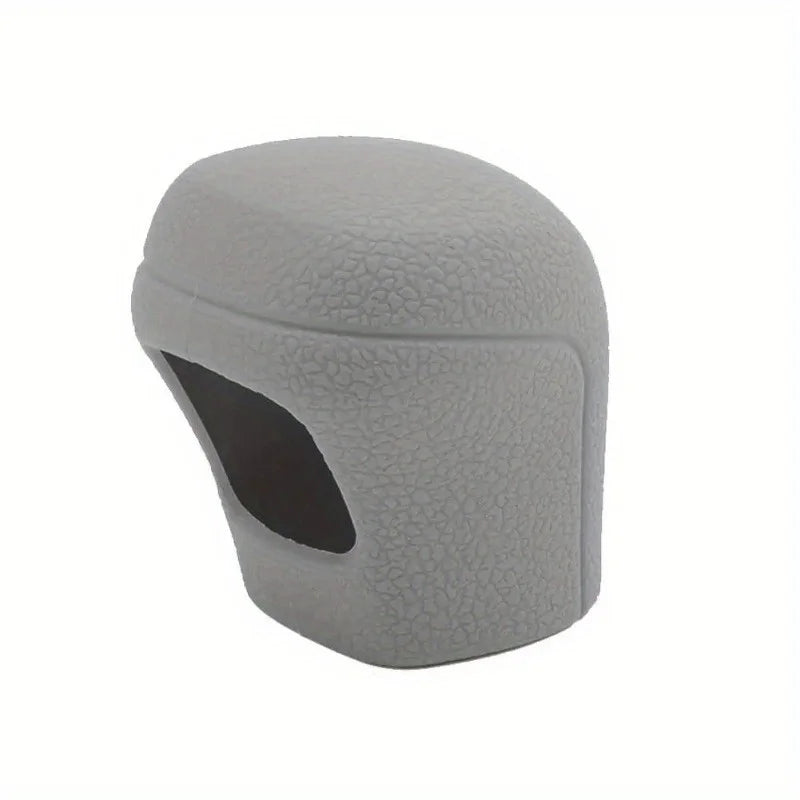 1pc Car Silicone Automatic Gear Shift Knob Cover Shifter Knob Universal Fit Shifter Handle For Toyota For C-HR For Camry Qme Gray