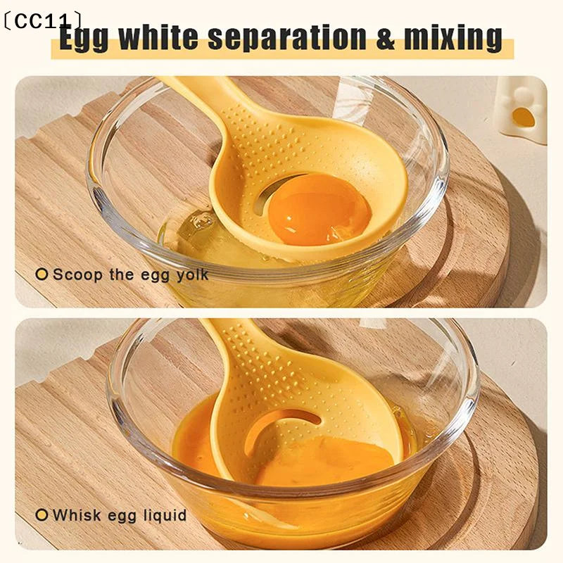 Egg Yolk White Separator Food Grade Strainer Handy Kitchen Tool Qme