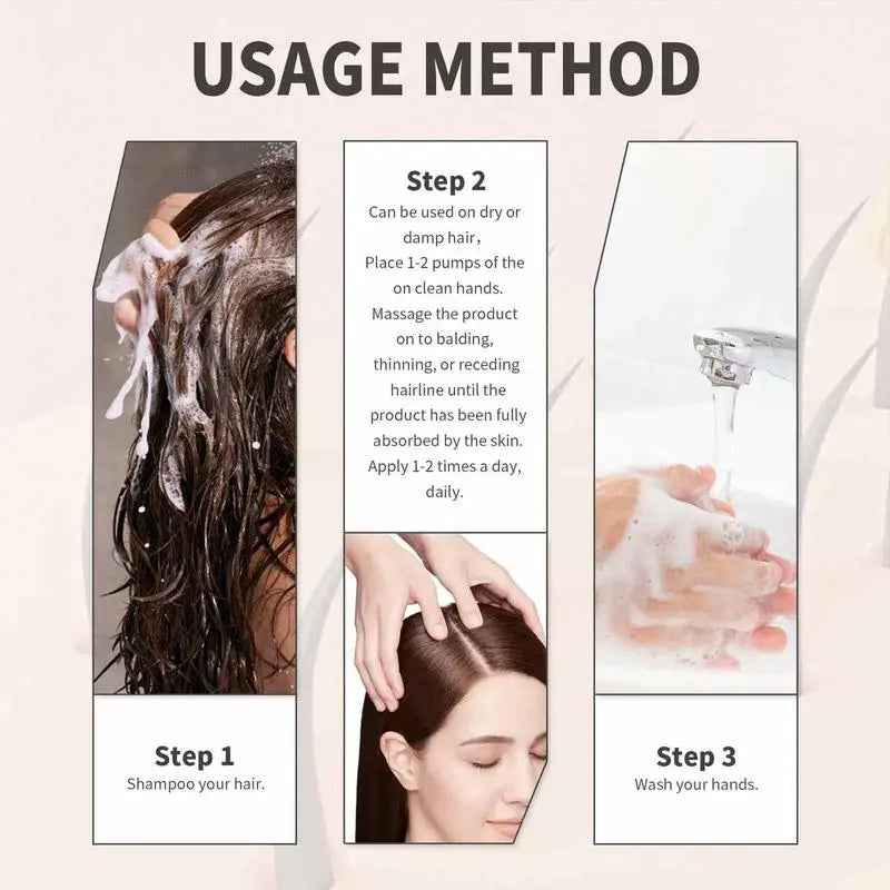 Rice Water Spray Hair Essence Dry Damaged Frizzy Care Nourishes Qme