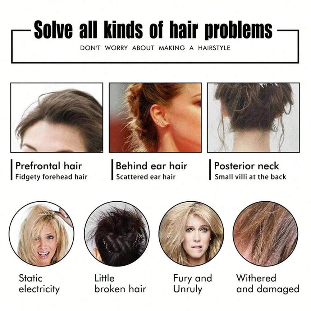 Refreshing Styling Hair Wax Long-lasting Formula Easy Suitable All Qme
