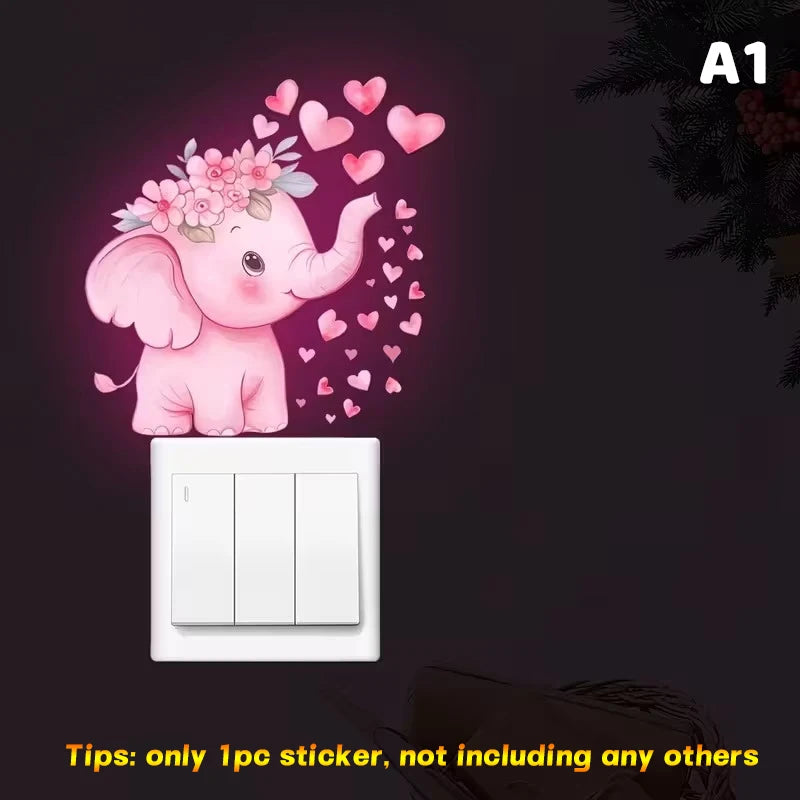 Self-adhesive Removable Wall Stickers Suitable Switches Qme A1