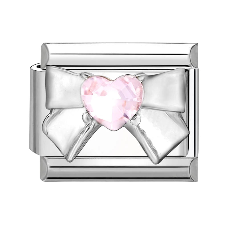 Bright Zircon Multielement Stars Shell Butterflyitalian Charm Links