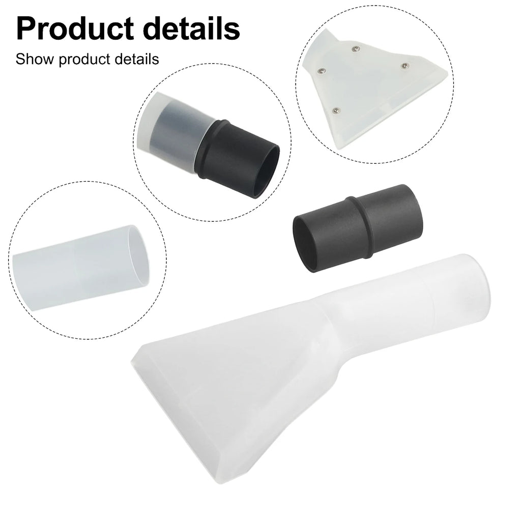 1PC 32-35mm Vacuum Cleaner Extraction Nozzle Spin Brush Head Clear Carpet Sofa Cleaning Nozzle Vacuum Cleaner Part Qme