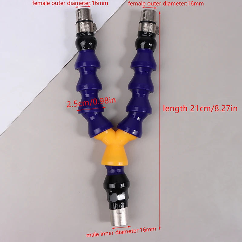 Reciprocating Linear Motor Parts 3XLR Extension Rod Tube Attachments Telescopic Linear Actuator Accessories Double Flexible Rod Qme style 5