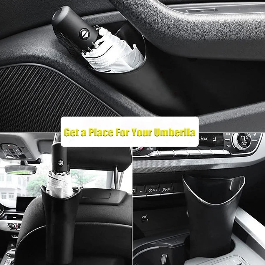 Keep Your Car Organized and Clean with this Stylish Hanging Trash Can! Qme