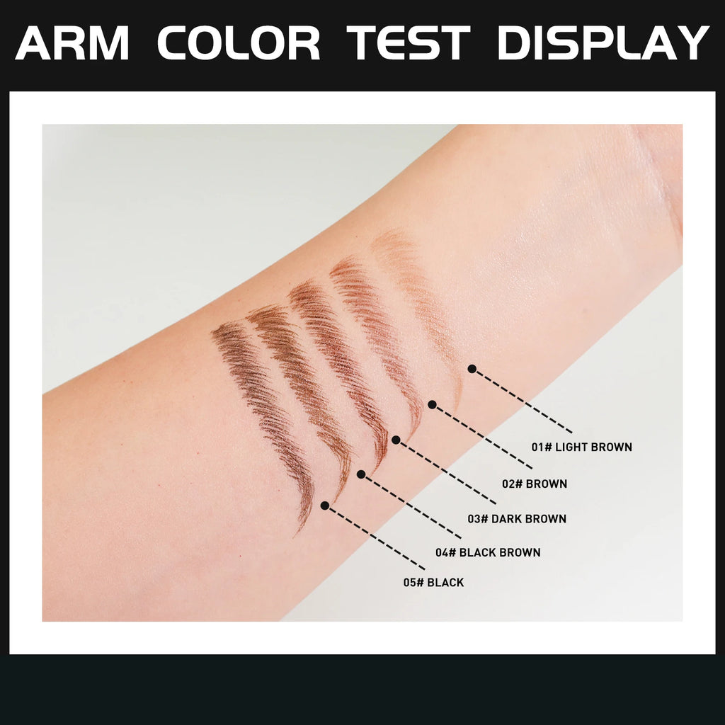 Microblading Eyebrow Pen 1 Waterproof Pencil Brush Professional Qme