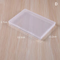 Craft Desktop Beads Earring Jewelry Display Box Stationery Stickers Qme D