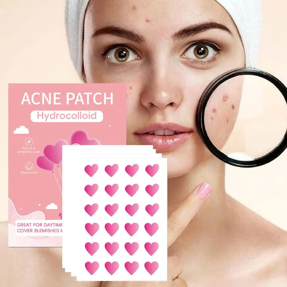 96Pcs Acne Patch Repair Acne Cleansing Invisible Breathable Waterproof Acne Cleansing Concealer Fade Clean Qme