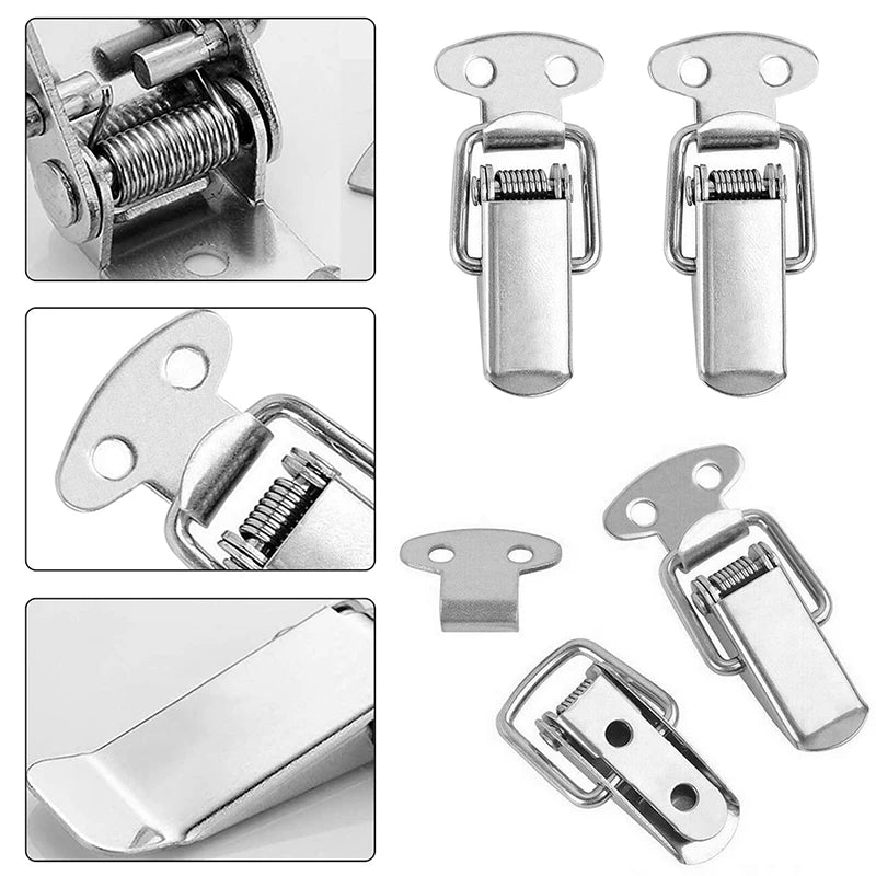 Duck-mouth Buckle Mini Lock Chest Box Suitcase Case Buckles Toggle Qme