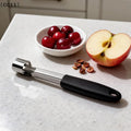 Stainless Steel Cherry Corer Non Slip Handle Blade Home Kitchen Qme Default Title