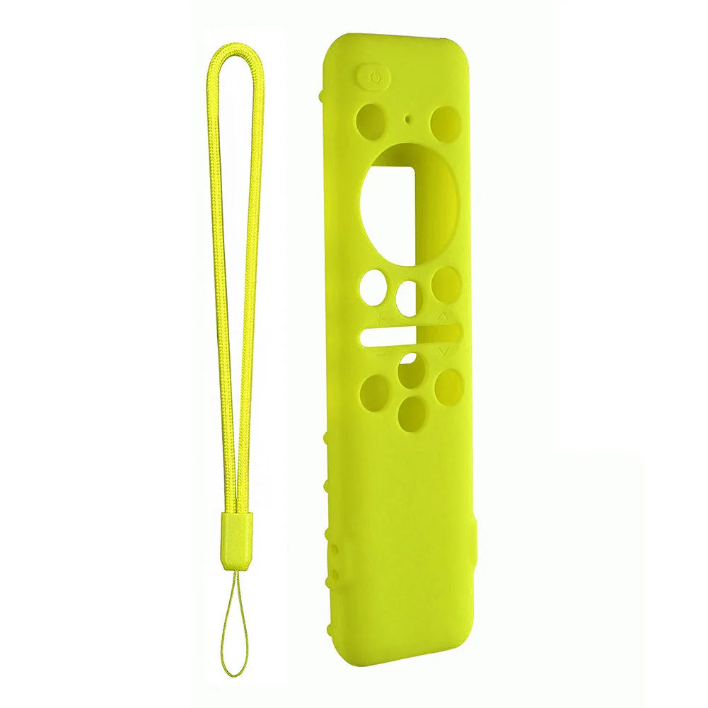 Protective Cover BN59-01432A 01432B Remote Control Covers with Lanyard Shockproof Anti-Slip for Samsung 8K Neo QLED HDR Smart TV Qme Green