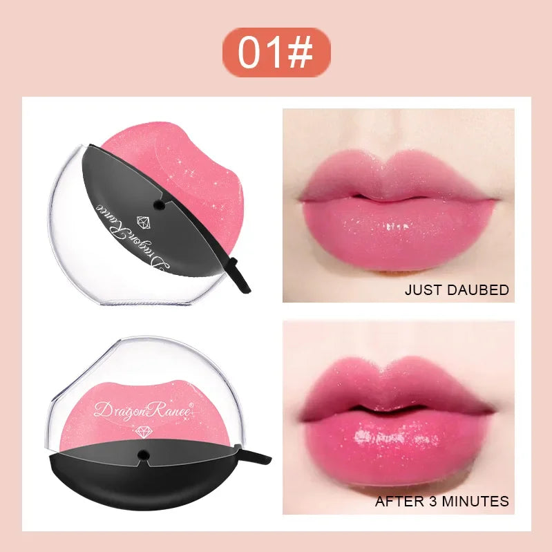 Color Changing Lazy Lipstick Squeeze Into Lips Makeup Lip Gloss Matte Waterproof Long Lasting Non-stick Cup Tint Balm Cosmetic Qme