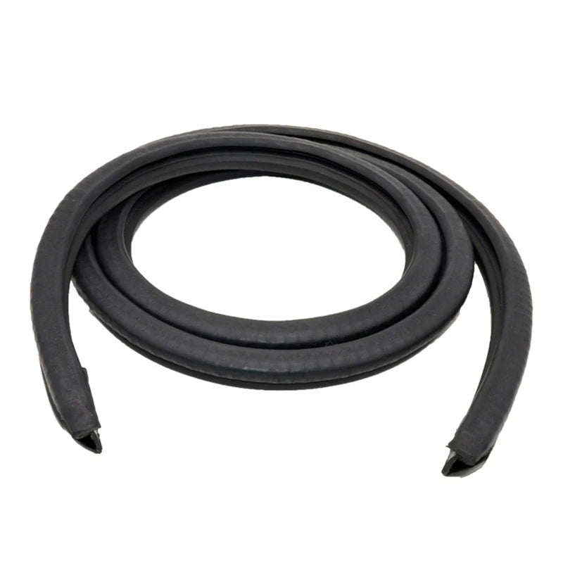 1Pair Car Door Sealing Strips Slot B-pillar Rubber Strip Gap Sound Qme One Size