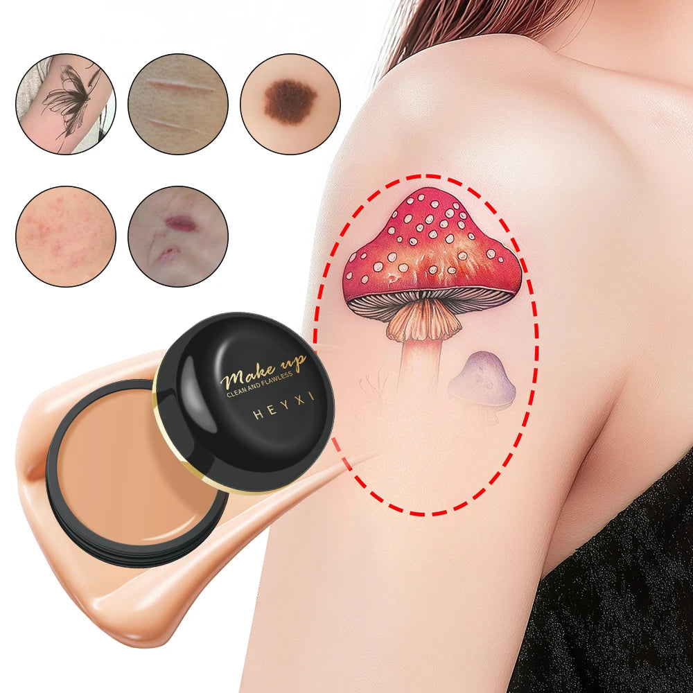 Clear Concealer Waterproof Sweat Resistant Natural Finish Suitable Qme