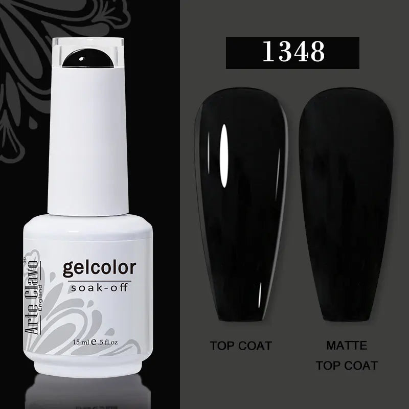 Arte Clavo15ml Gel Nail Polish Burgundy Red Brown Chocolate Art Soak
