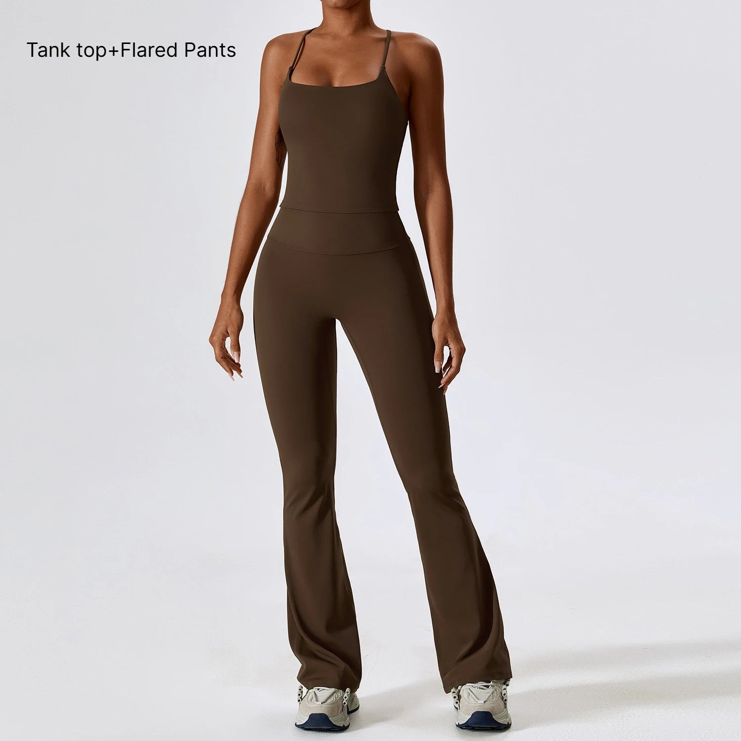 B 2PCS Yoga Suit Sports Set Women Quick-Dry Gym Set Women Tracksuit Running Workout Long Sleeve Sports Shirt Yoga Clothing Qme