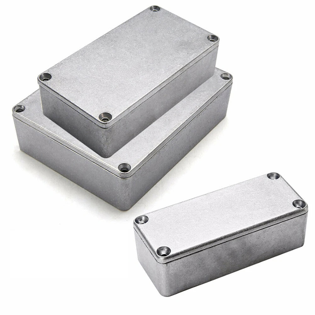 1PCS Effect Aluminum Box Metal Electric Case Instrument Enclosure Project Box 1590 Series 1590A 1590B 1590BB 1590XX 1590DD Qme