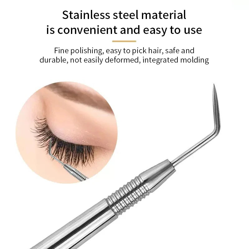 Eyelash Perm Lifting Tools Stainless Steel Clean Up Rods Beauty Qme