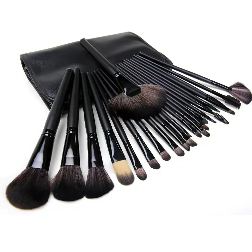 Makeup Brush Bag Sets Professional Cosmetics Brushes Eyebrow Powder Qme