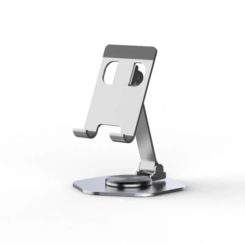 Metal Foldable and Portable 360 Degree Mobile Phone Desktop Bracket for Lazy Tablet Computer Aluminum Alloy Support Bracket Qme