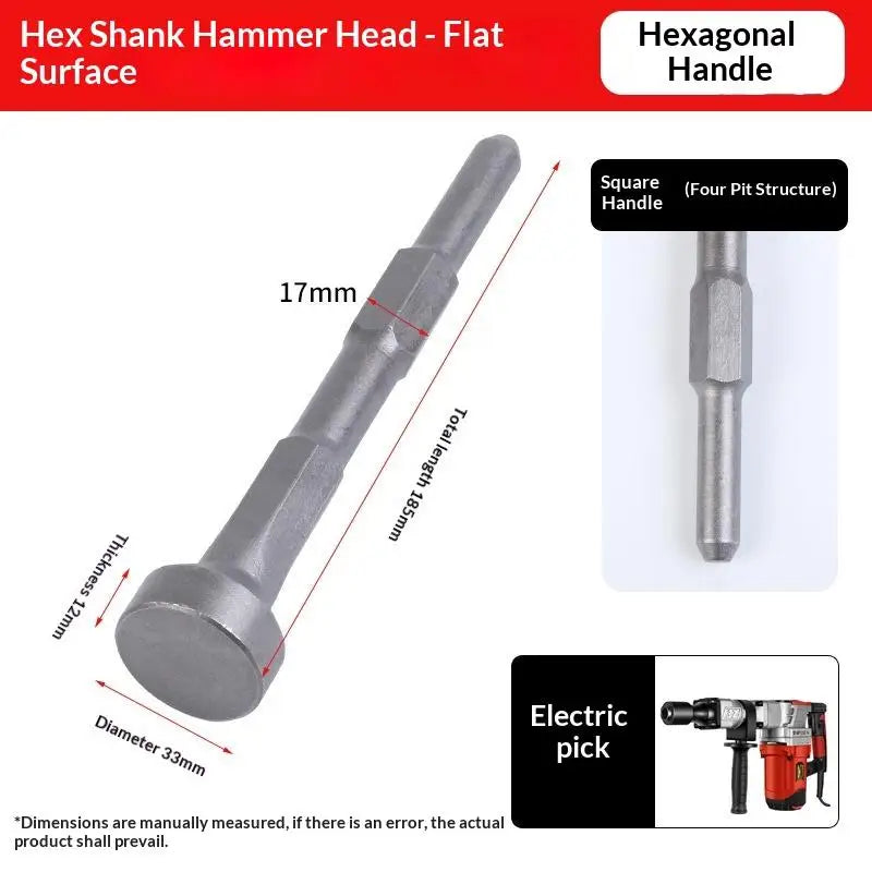 Forged Steel Drill Bit Driver 33 34 SDS Ground Rod Earth Stake Qme A4