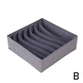 Underwear Storage Box Clothes Ties Organizer Large Capacity Multifunction Socks Pants Storage Box Space-saving Foldable Case Qme B