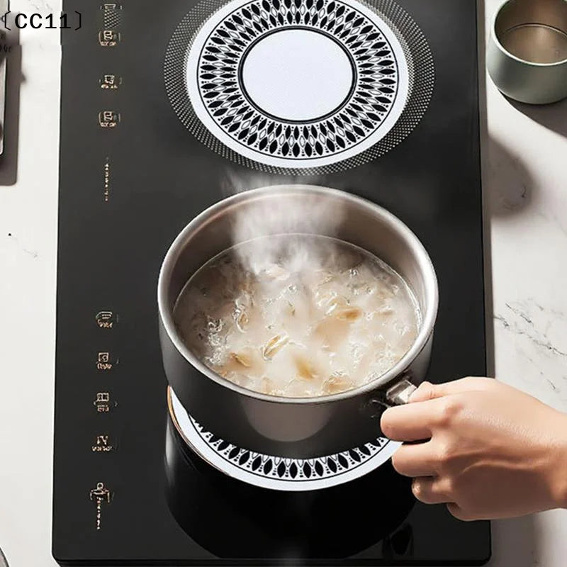 Induction Cooktop Mat Scratch Protector Stove Silicone Mats Heat Qme