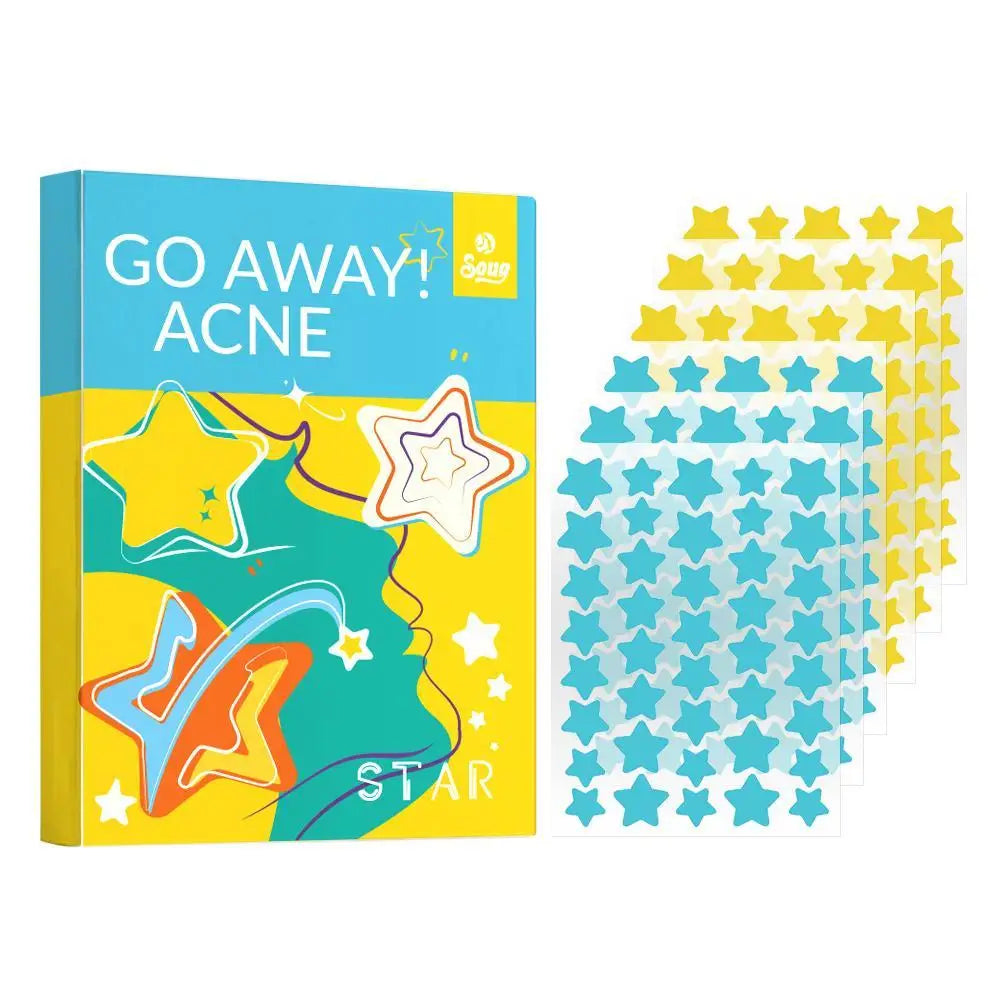 120-420 Counts Cute Colorful Butterfly Heart Star Shape Acne Pimple Qme E- 40pcsx6