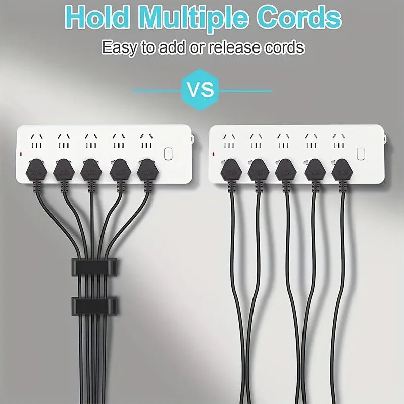 4 R-shaped Wiring Buckles Self-adhesive Cable Fixing Seat Wire Qme