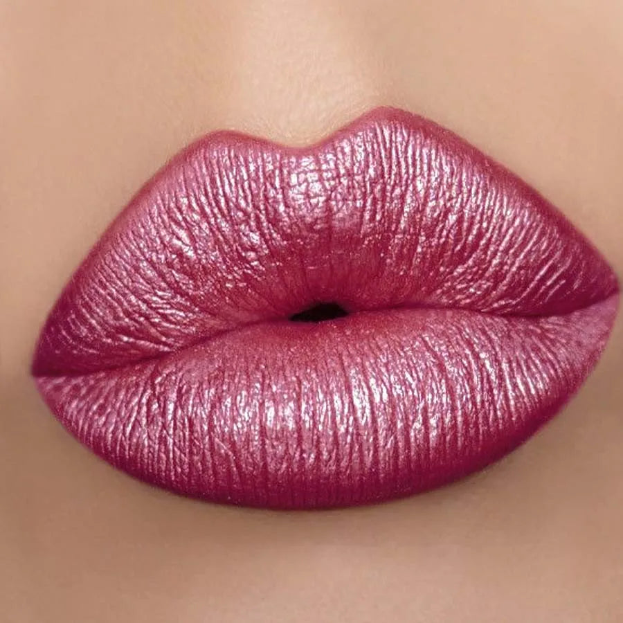 Diamond Shimmer Glitter Lipstick Long Lasting Waterproof Lip Oil Qme
