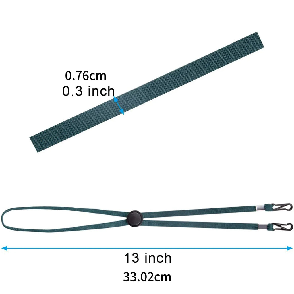 Multi-function Glasses Chain Men Women Mask Hanging Rope Windproof Hat Rope Adjustable Anti-lost Face Mask Glasses Chain Qme