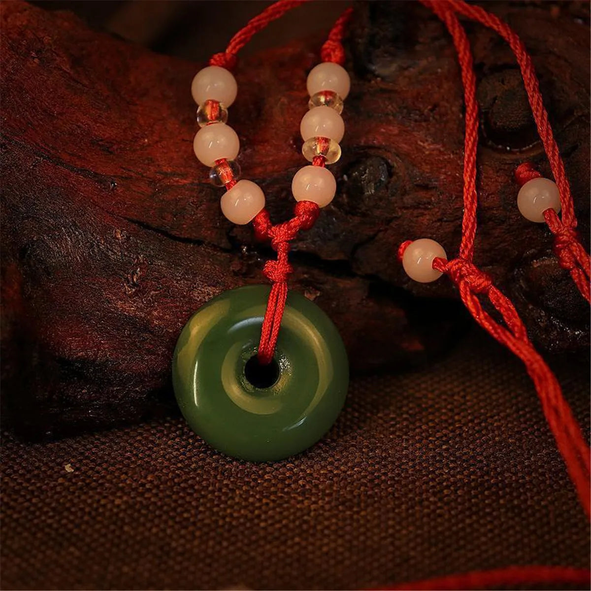Maitreya Buddha Pendant Hand Woven Red Rope Necklace Fashion Guanyin Bodhisattva Lucky Necklace Women Religious Gifts Wholesale Qme 6